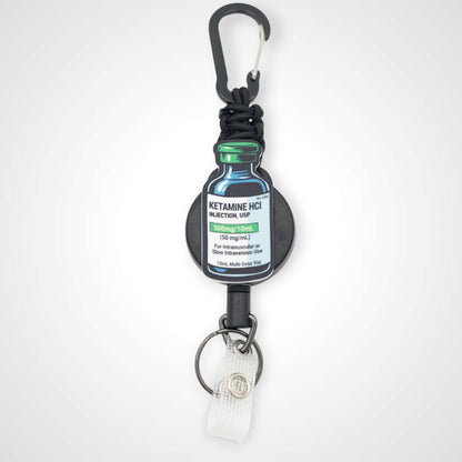 Ket Vial Badge Reel