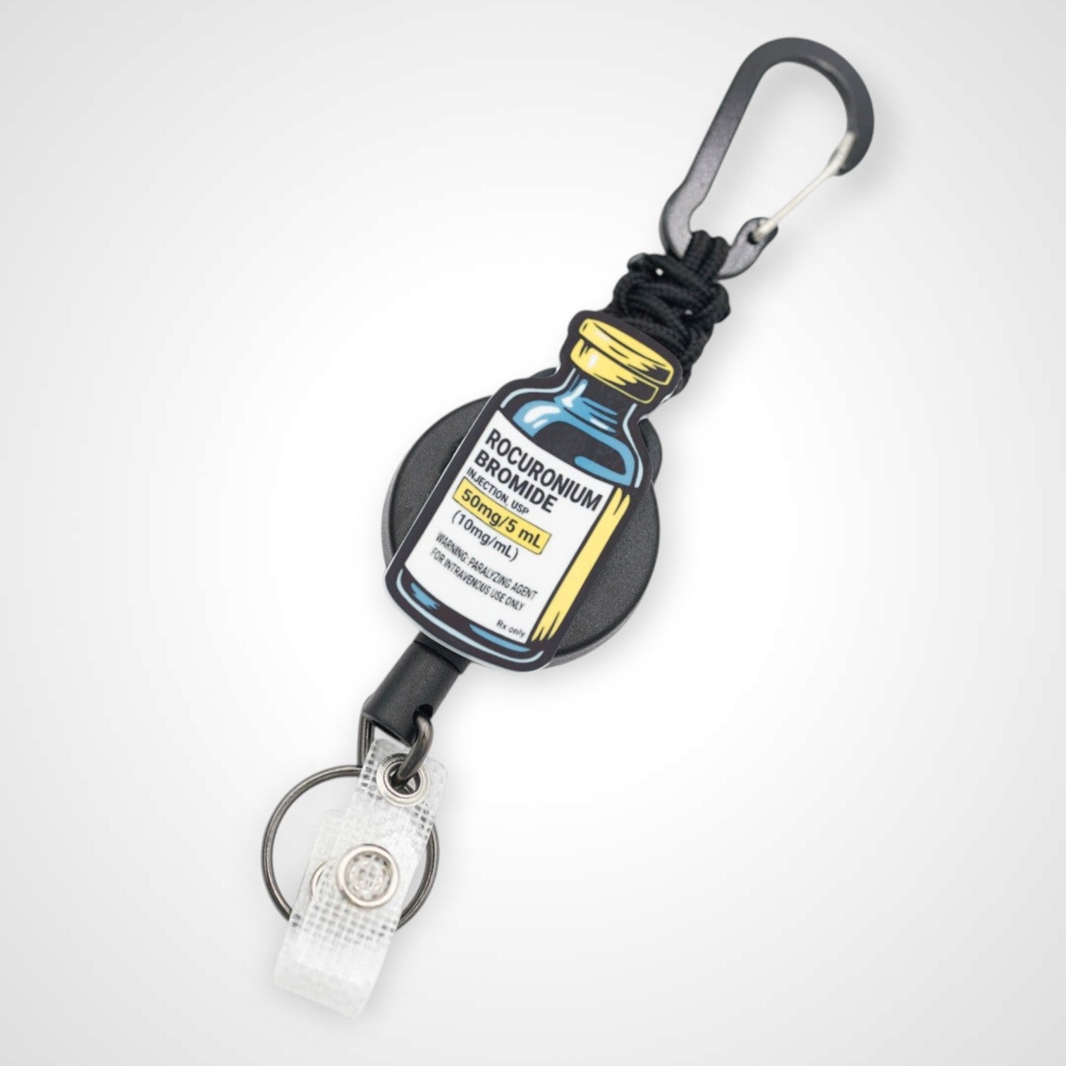 Roc Vial Badge Reel