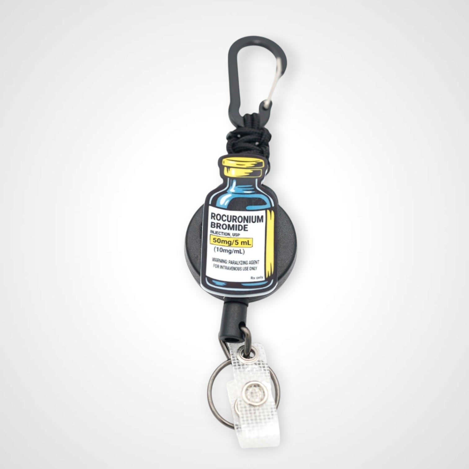 Roc Vial Badge Reel