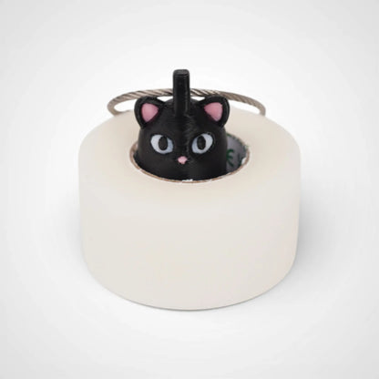 Cat Black Roll Holder 1-pack - Rescue Candy