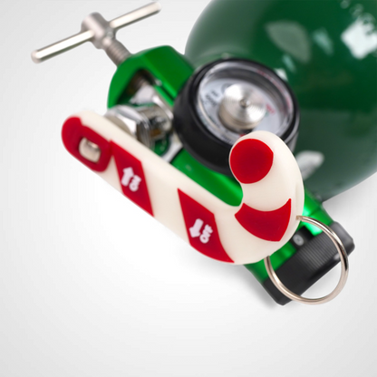 Glow Candy Cane Oxygen Wrench