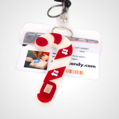 Glow Candy Cane Oxygen Wrench