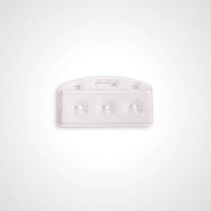 Vertical Half Rigid Badge Holder