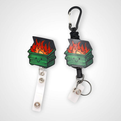 Dumpster Fire Badge Reel