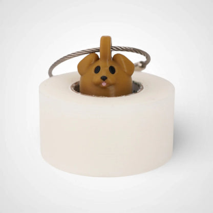 Brown Dog Roll Holder 1-pack - Rescue Candy