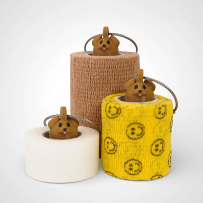 Brown Dog Roll Holder 1-pack - Rescue Candy