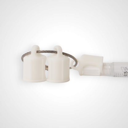 Glow Faux Flush Cap Clip 3-pack