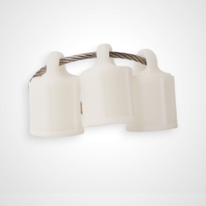 Glow Faux Flush Cap Clip 3-pack