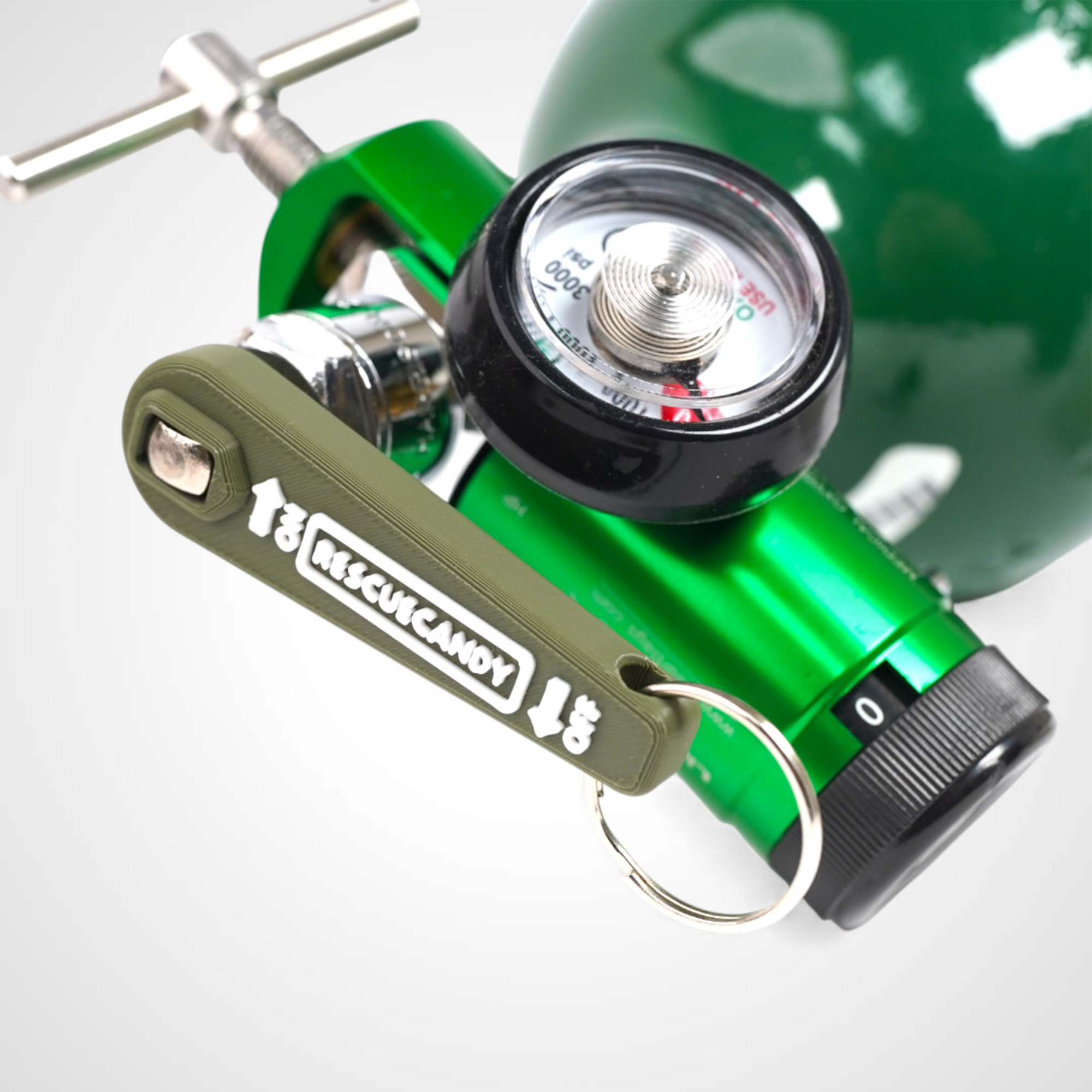 Army Green Oxygen Wrench