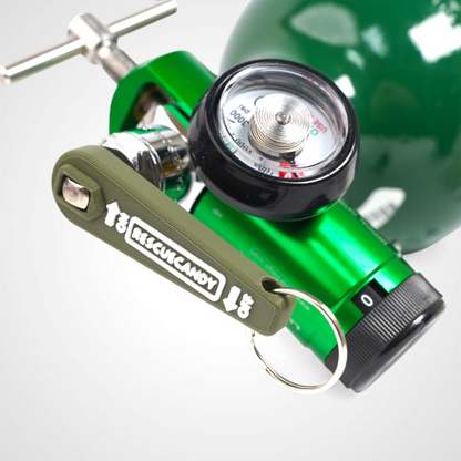 Army Green Oxygen Wrench