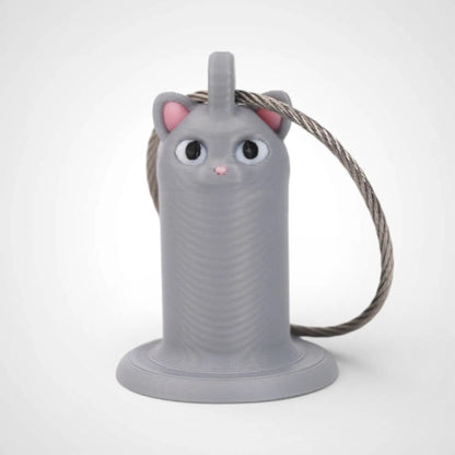Cat Grey Roll Holder 1-pack - Rescue Candy