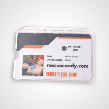 Horizontal Full Rigid Badge Holder