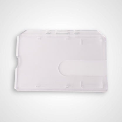 Horizontal Full Rigid Badge Holder