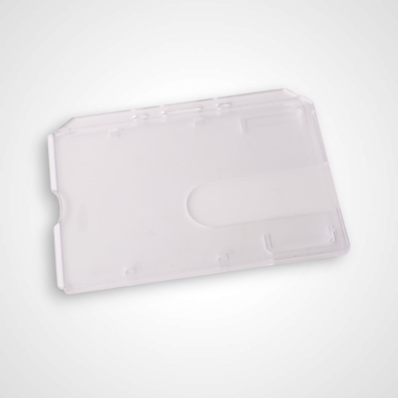 Horizontal Full Rigid Badge Holder