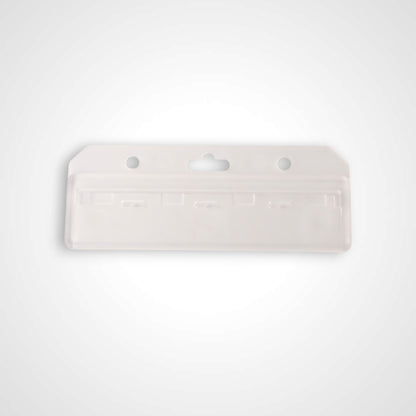 Horizontal Half Rigid Badge Holder