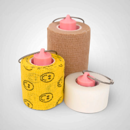 Pink Glow Orange Roll Holder 1-pack - Rescue Candy