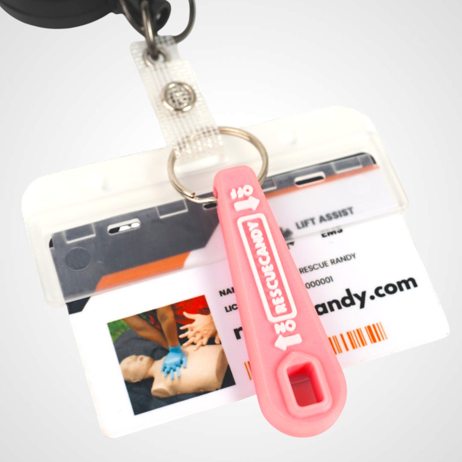 Pink Glow Orange Oxygen Wrench