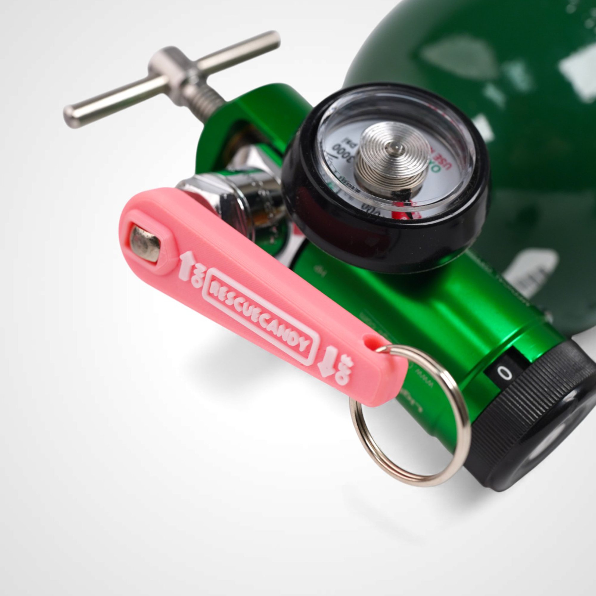 Pink Glow Orange Oxygen Wrench