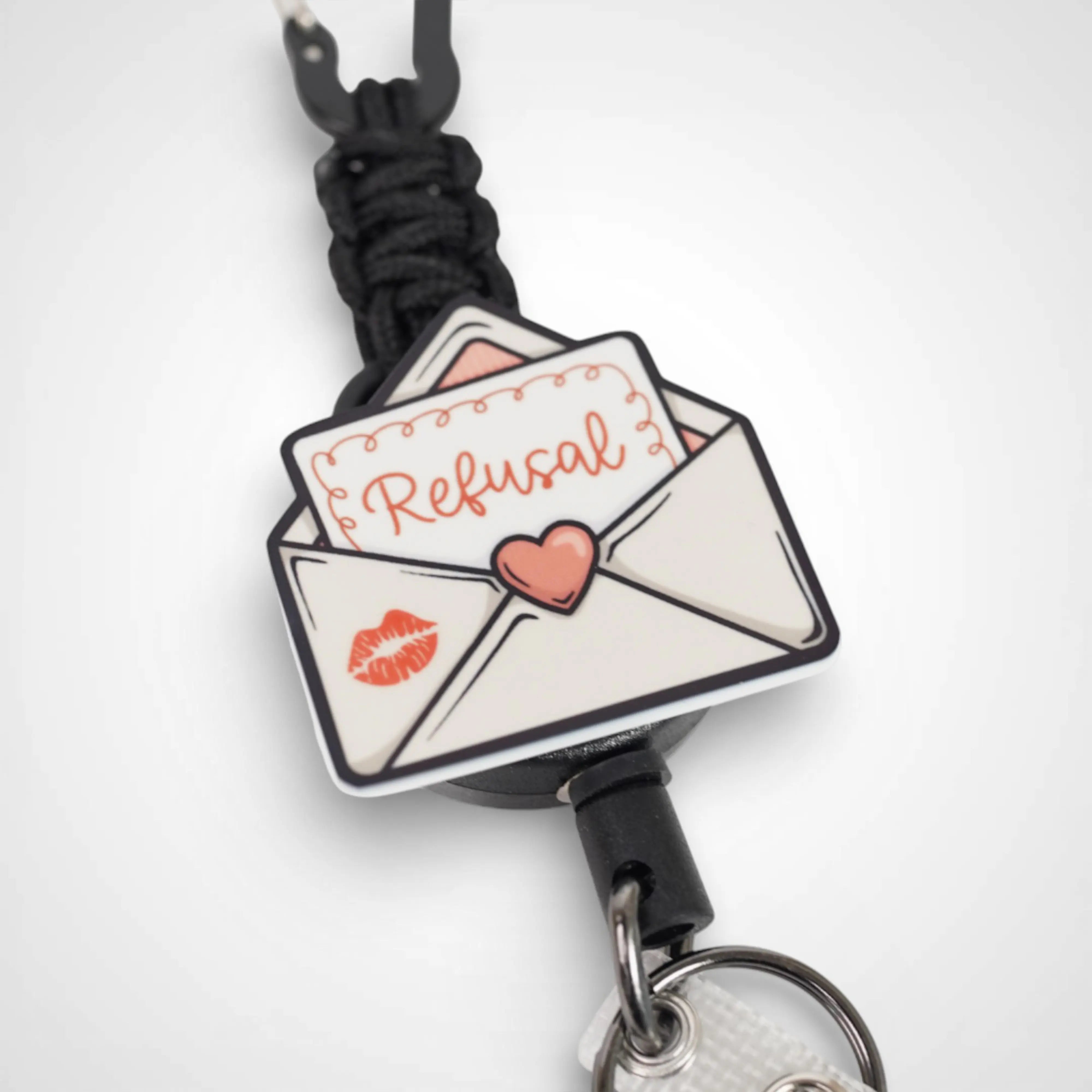 Love Letter Badge Reel - Rescue Candy