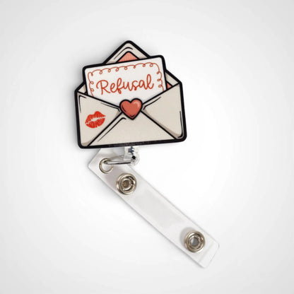 Love Letter Badge Reel - Rescue Candy