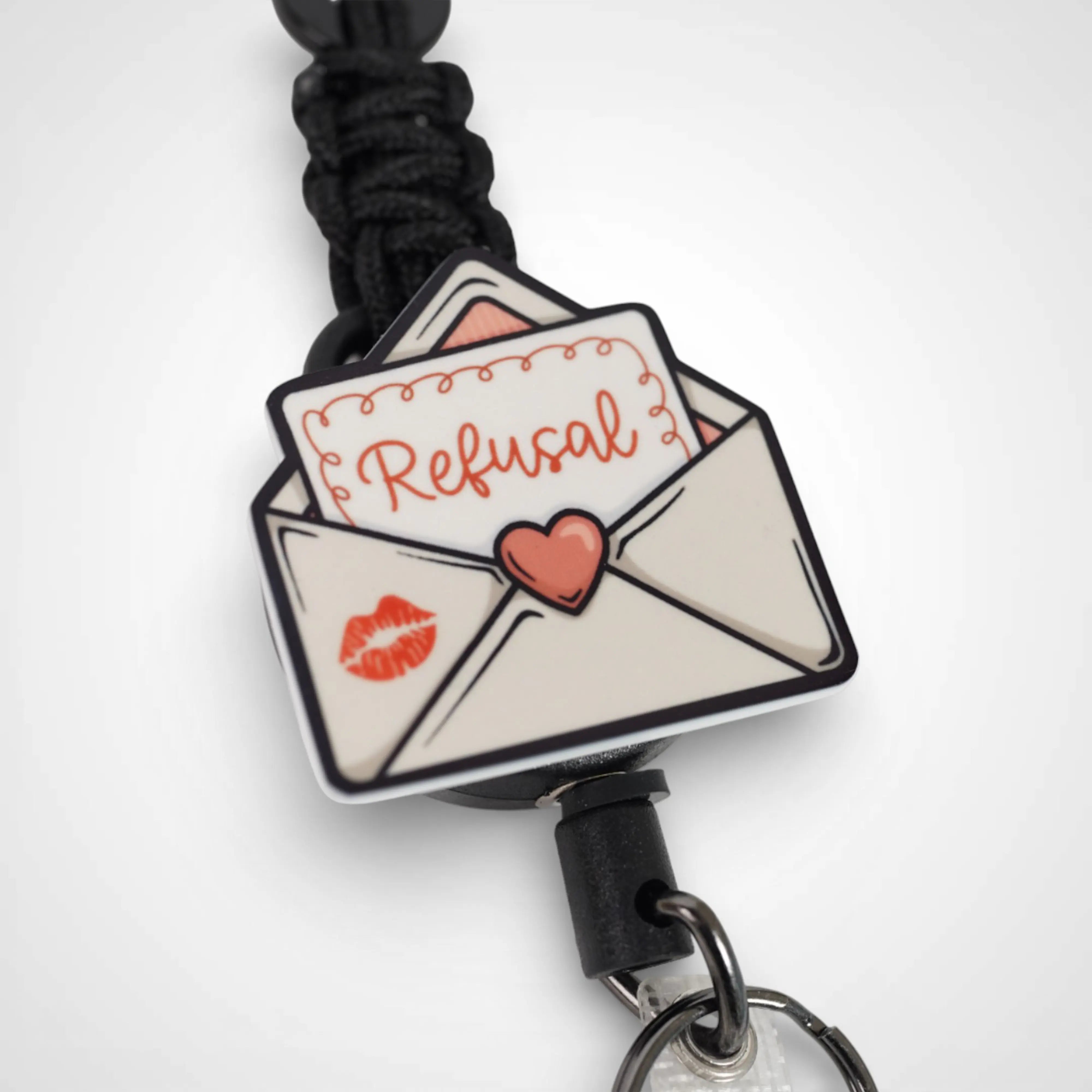 Love Letter Badge Reel - Rescue Candy