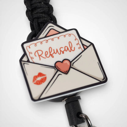 Love Letter Badge Reel - Rescue Candy