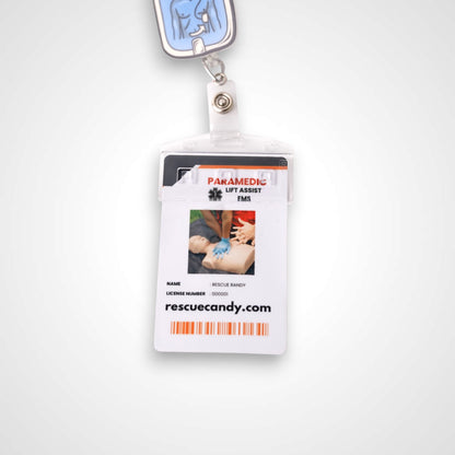 Vertical Half Rigid Badge Holder