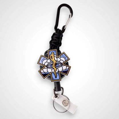 White Cloud Badge Reel - Rescue Candy